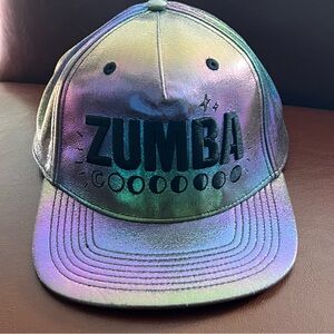 Zumba Metallic Hat all Day to Night Rare